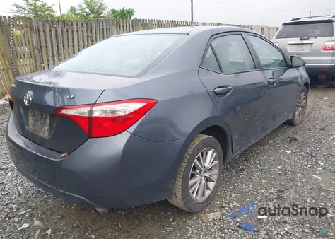 2014 Toyota Corolla Le Plus из США, поврежденный, VIN 2T1BURHE0EC197539
